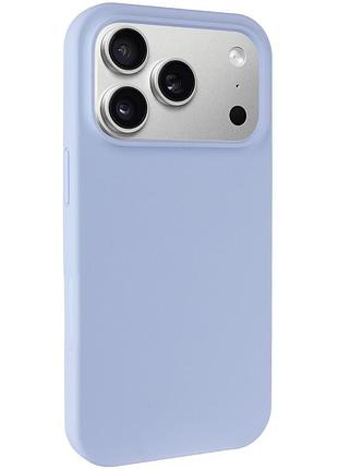 Чехол silk full protective (aa) no logo для apple iphone 17 pro max / 18 pro max (6.9") голубой / lilac blue
