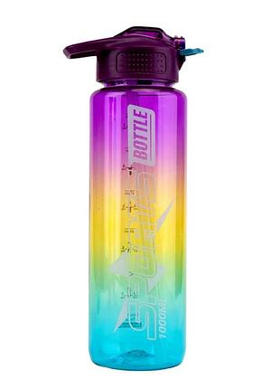 Бутылка для спорта "rainbow bottle", 800 мл * рандомный выбор дизайна elisey