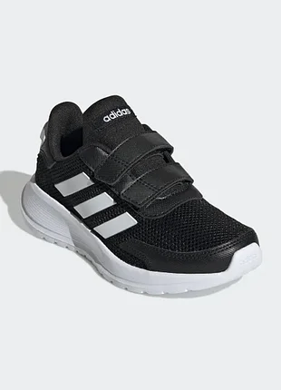 Легкие чорные детские кроссовки кеды для бега tensor performance adidas 27 размер 17.5 см