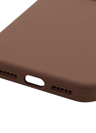 Чохол silk full camera protective (aa) no logo для apple iphone 17 pro / 18 pro (6.3") коричневий / brown 5