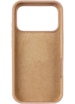 Чехол silk full protective (aa) no logo для apple iphone 17 pro / 18 pro (6.3") бежевый / desert gold 5
