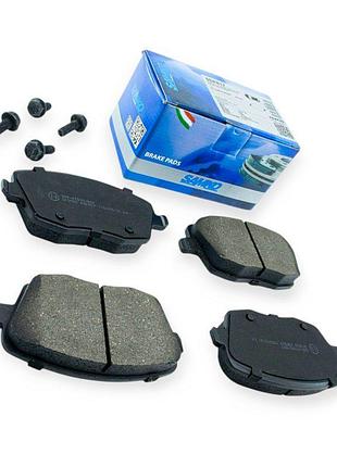 Колодки тормозные volkswagen polo, skoda fabia (2002-) передние samko