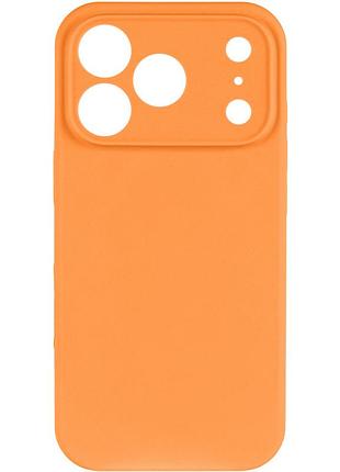 Чехол silk full camera protective (aa) no logo для apple iphone 17 pro max / 18 pro max (6.9") оранжевый / orange 2