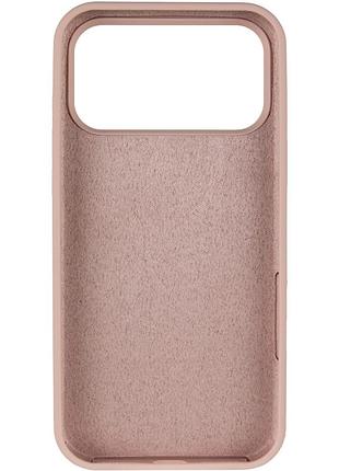 Чехол silk full protective (aa) no logo для apple iphone 17 pro max / 18 pro max (6.9") розовый / pink sand 3