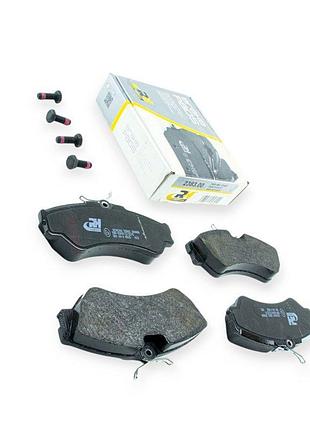 Колодки тормозные volkswagen т4 (1990-1995) передние (2383.00) r15 roadhouse