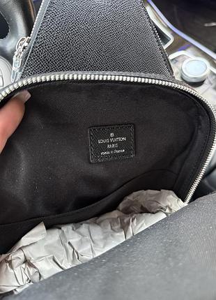 Сумка чорна чоловіча slingbag 5