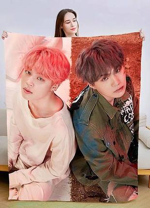 Плед 3d yoonmin bts 13381 135х160 см