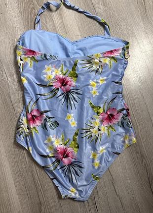 Суцільний купальник peacocks. xxl 2