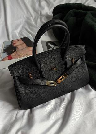 Hermes birkin 30 black/gold