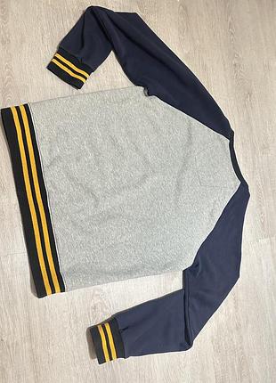 Лонгслів g-star raw сірий з синім 6