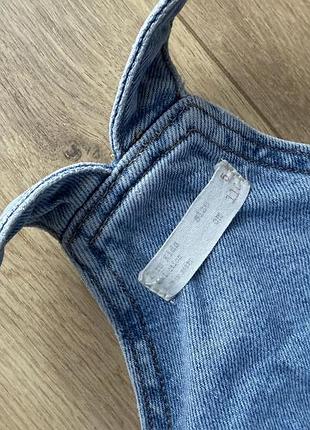 Джинсовий сарафан zara 110 3