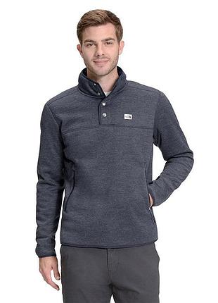 Флісовий пуловер / кофта the north face sherpa patrol 1/4-snap pullover фліска шерпа розмір l сіра сірий