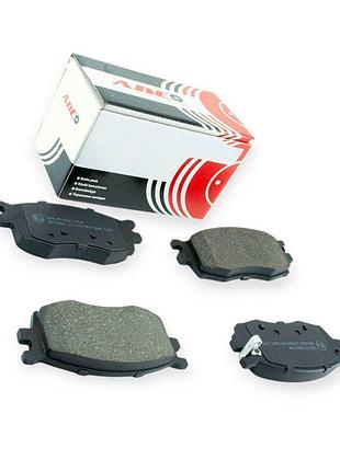 Колодки тормозные hyundai accent (2006-), kia rio (2005-) передние abe