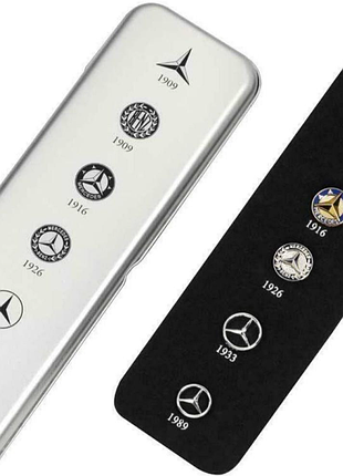 Набір історичних значків mercedes-benz past star stickpin set b66043065