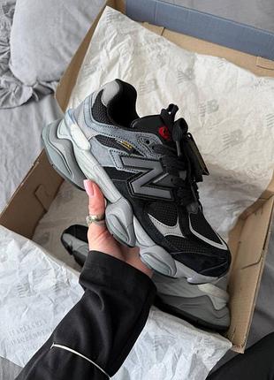 New balance 9060 cordura black grey