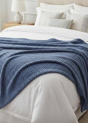 Плед-покрывало blanket 180*200 синий