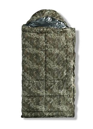 Зимний спальный мешок kiborg "omni-heat" -25°c пиксель (85x210)