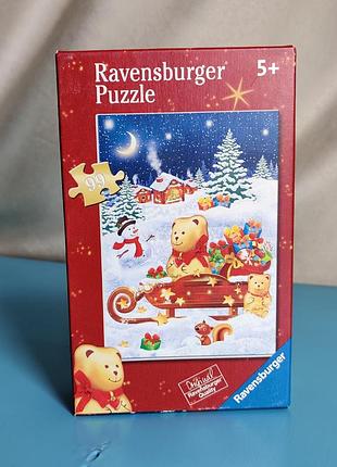 Новогодние пазлы ravensburger на 99 деталей