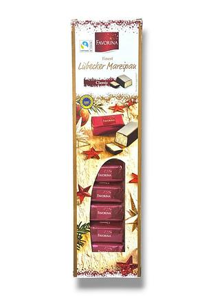 Марципан в темном шоколаде favorina finest lübecker marzipan classic 125 г