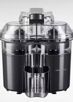 Соковыжималка электрическая 280вт sokany sk‑01029 черная