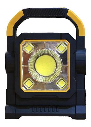 Ліхтар led на сонячній батареї hc-7078b жовтий
