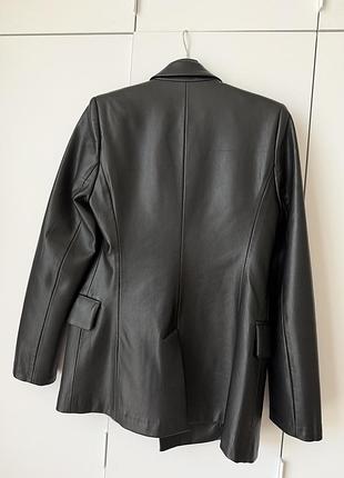 Жакет шкіряний zara 4