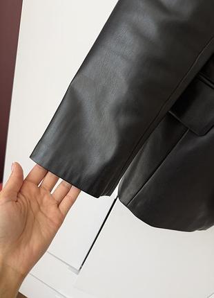 Жакет шкіряний zara 7