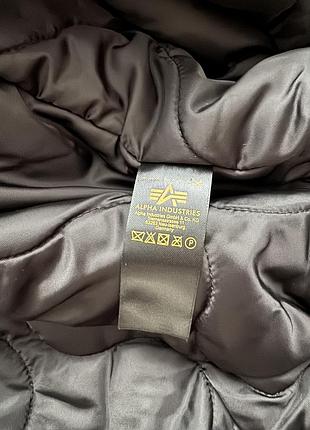 Бомбер alpha industries cwu 45 чорний 6