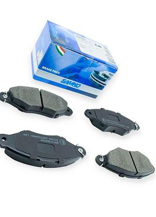 Колодки тормозные renault kangoo (1997-2007), peugeot 206 передние (5sp661) samko