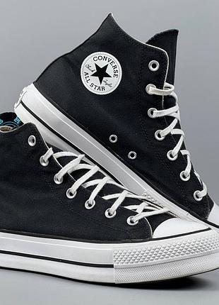 Converse all star chuck taylor platform  кеди кросівки кеды кроссовки обувь взуття черевики для міста класичні повсякденне конверс конвера 706