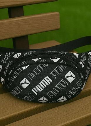 Бананка puma через плечо — спортивная сумка 500pu, 2 отделения на молнии