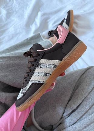 Adidas spezial lace brown pink 3
