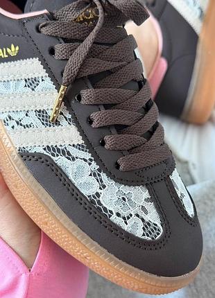 Adidas spezial lace brown pink 4