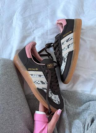 Adidas spezial lace brown pink 6