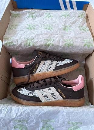 Adidas spezial lace brown pink 7
