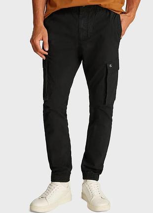 Чоловічі штани карго calvin klein skinny cargo код: j30j327614 розмір: w36