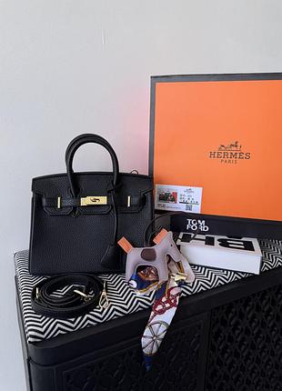 Hermès birkin | médium black / gold premium 25х22х15