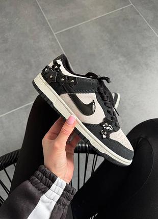 Nike dunk low se "florette" black