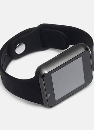 Умные часы smart watch а1 black + наушники подарок