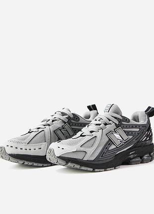 Кросівки new balance 1906r grey black / нью беленс 1906 сірі чорні