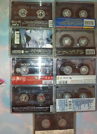 Аудио кассеты реп eminem, 50 cent, dmx, bomfunk mc's. 2