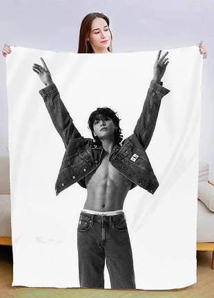 Плед 3d jungkook bts №2 13363 135х160 см