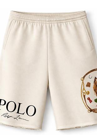 Чоловічі оверсайз шорти ralph lauren polo bear