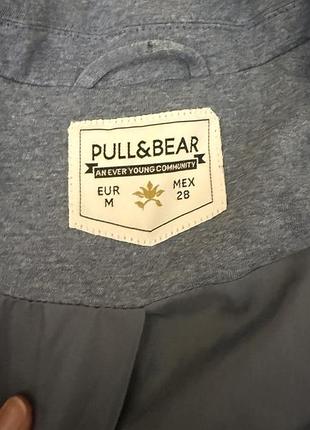 Жіночий піджак pull&bear, розмір s, колір денім