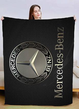 Плед 3d mercedes-benz lux 13443 160х200 см