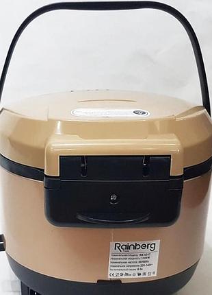 Мультиварка rainberg rb-6207 с фритюрницей, 12 программ 4