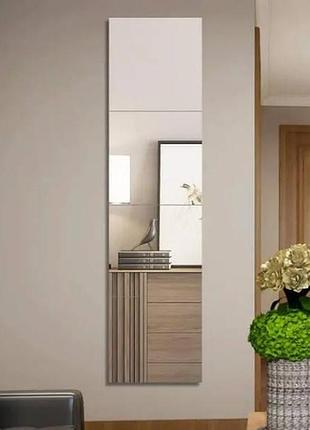 Наклейка дзеркальна декоративна настінна квадрат 30*30см and 5369