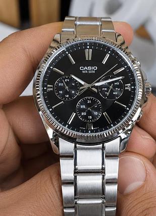 Чоловічий годинник casio mtp-1375d-1a 7