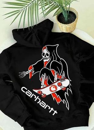 Мужские теплые худи на флисе carhartt l