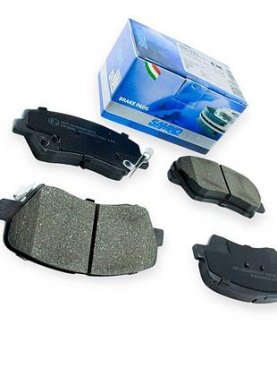 Колодки тормозные hyundai accent iv, kia ceed (2012-) передние samko